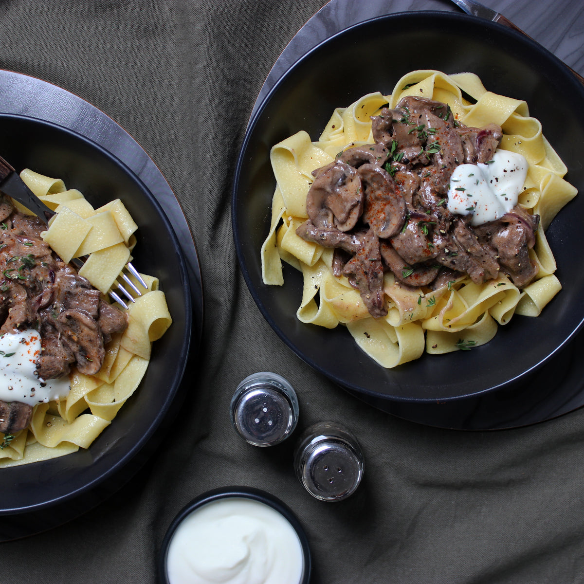Beef Stroganoff