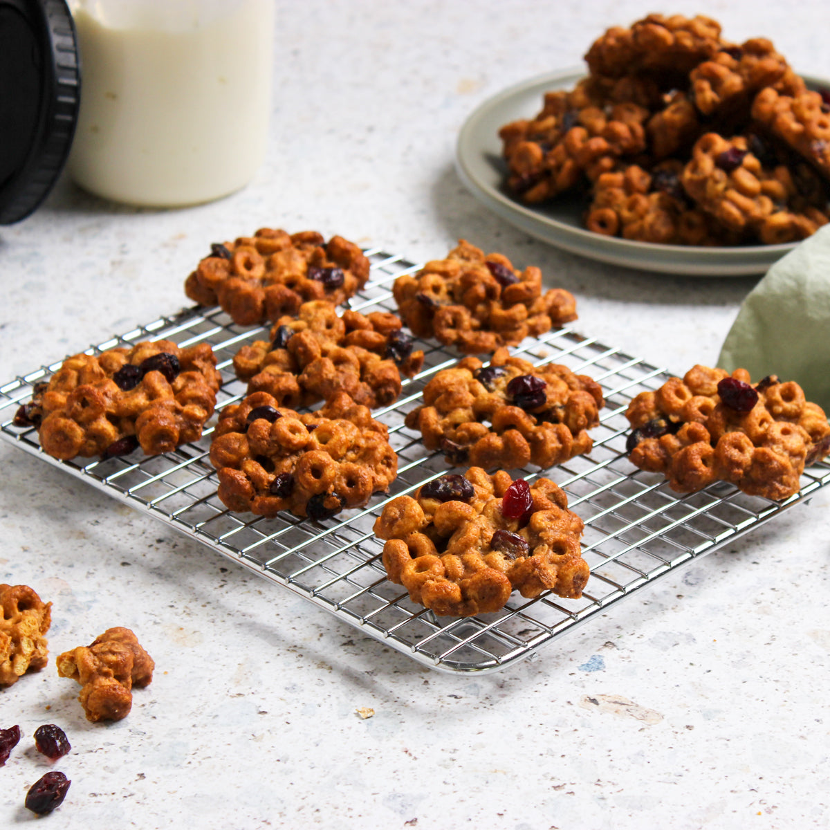 Cereal & Cranberry Biscuits