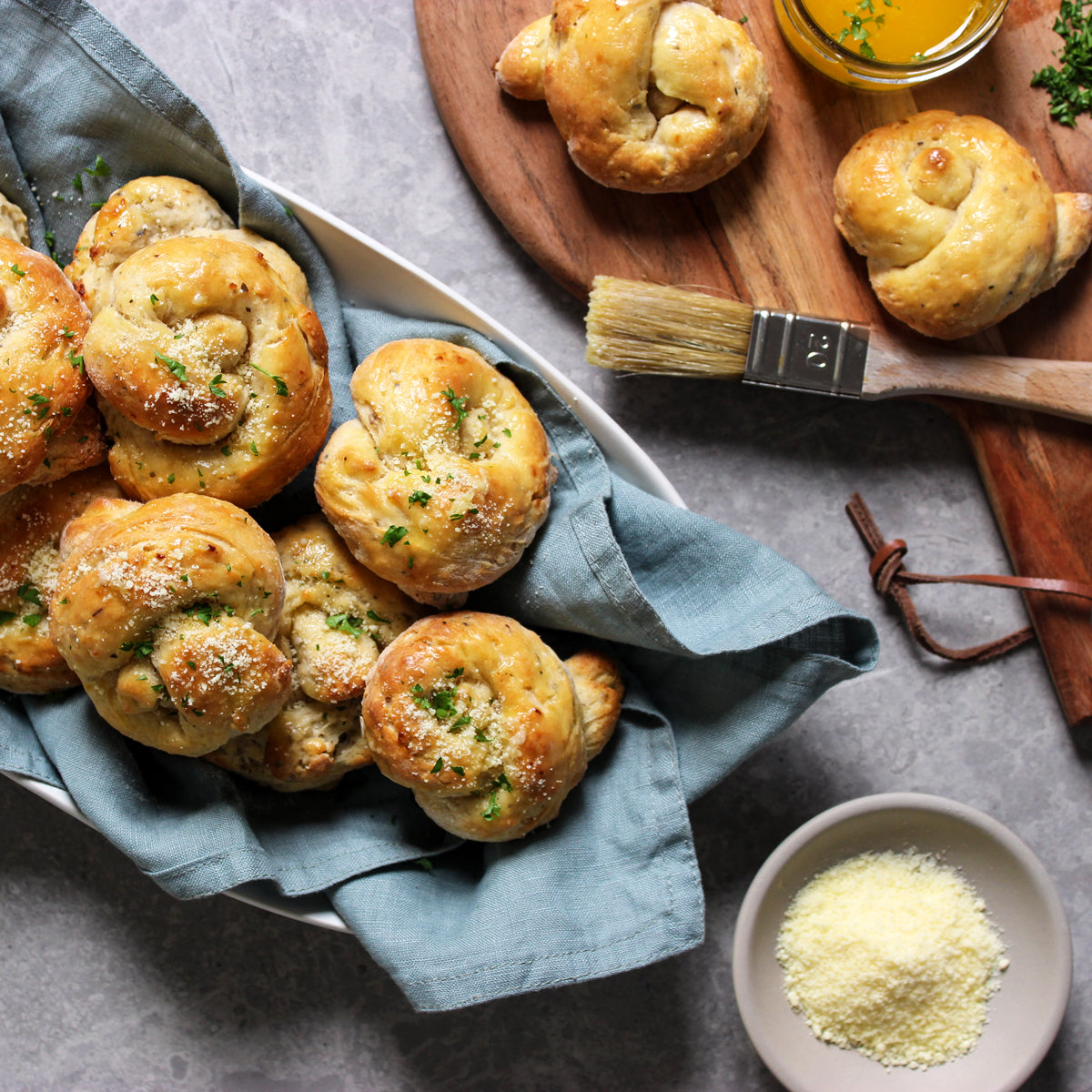 Garlic & Herb Knots