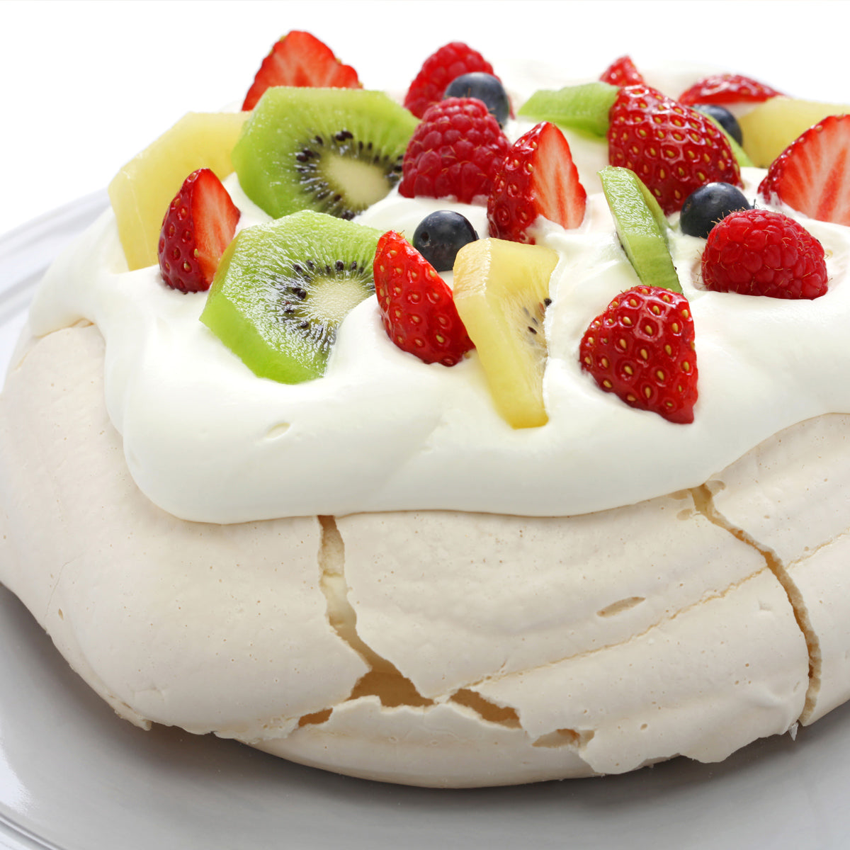 Pavlova with Greek Style Yogurt