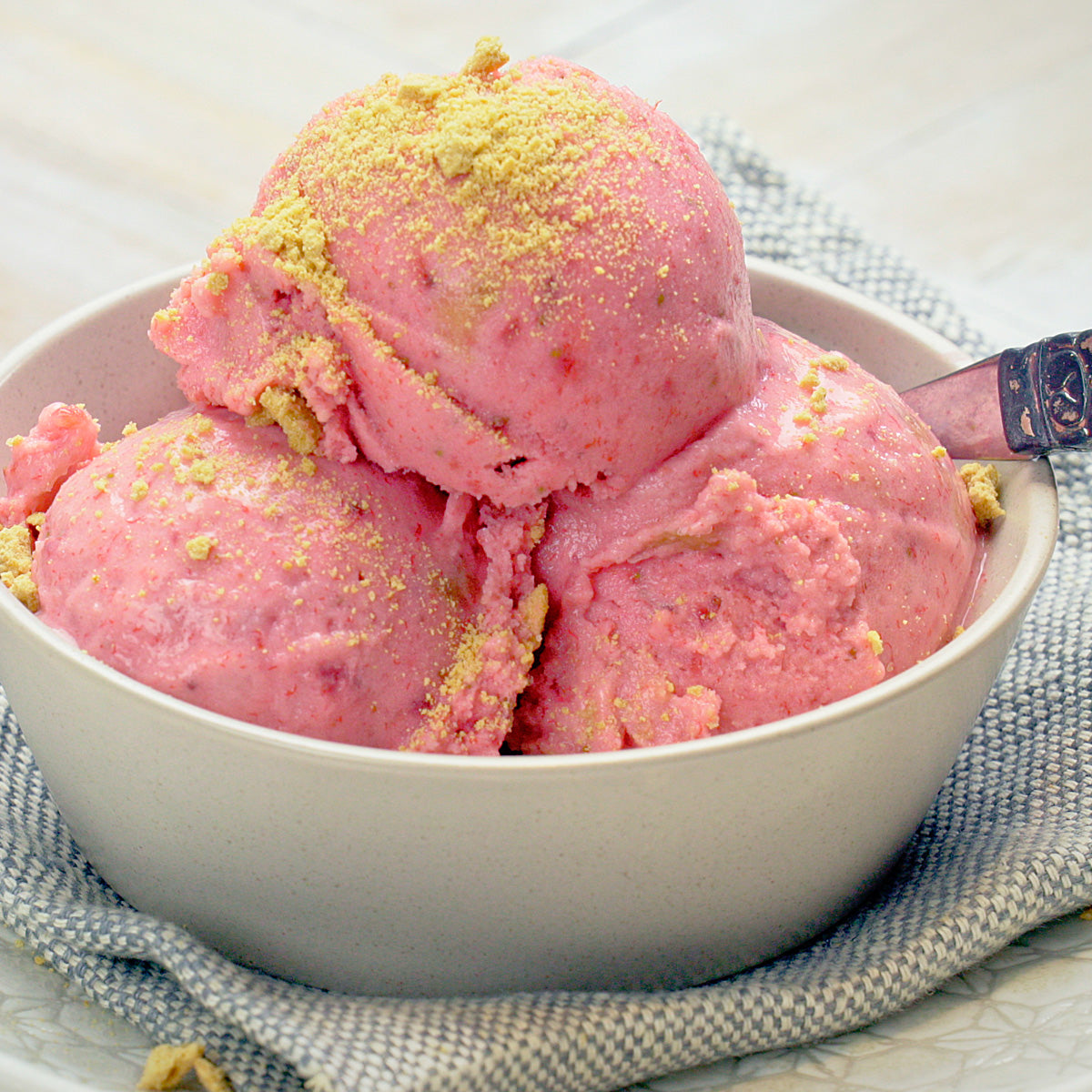 Strawberry & Banana Frozen Yogurt