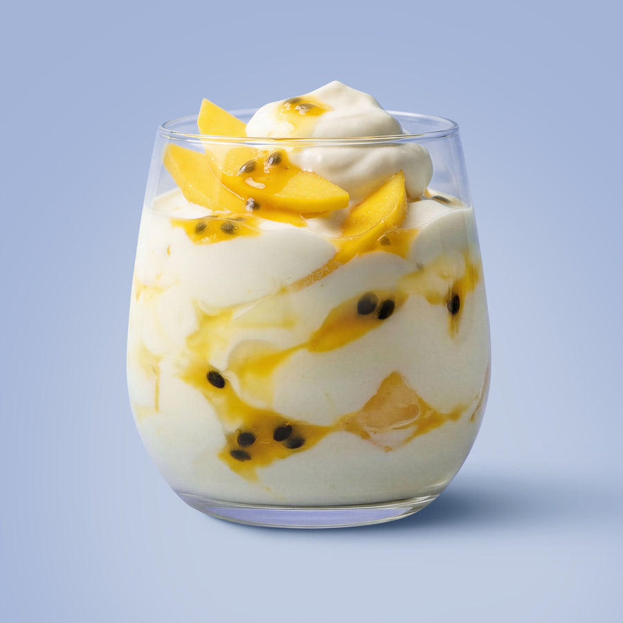 Greek Style Mango and Passionfruit