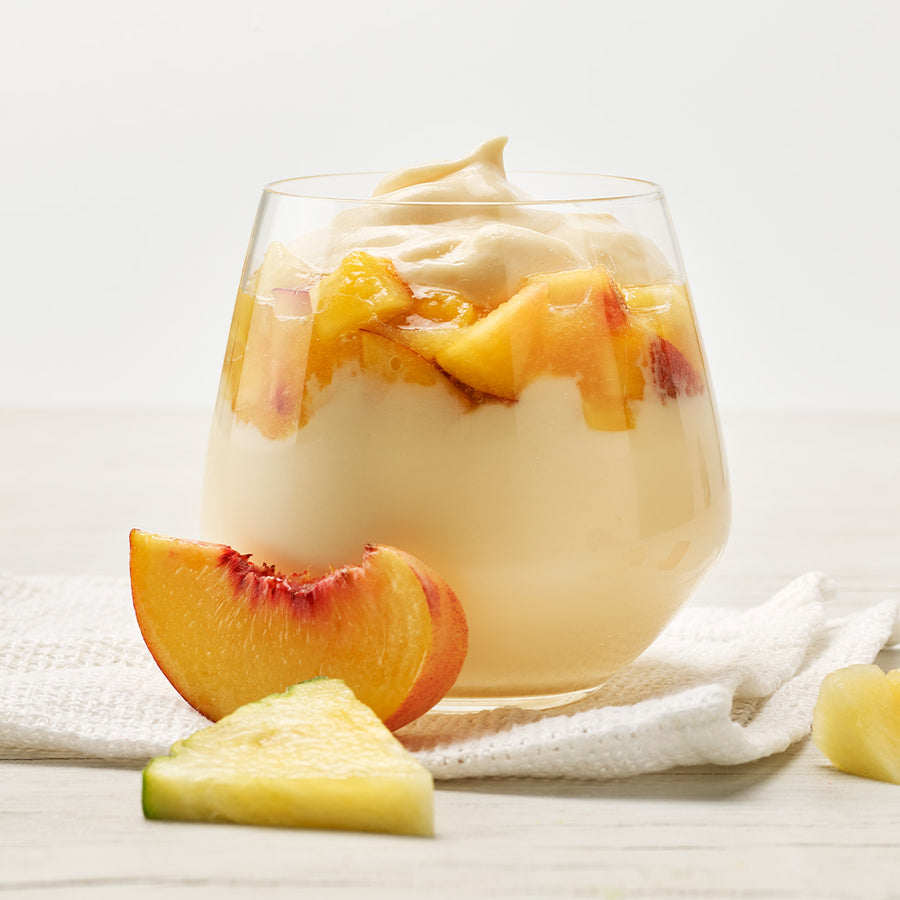 Greek Style Peach & Pineapple