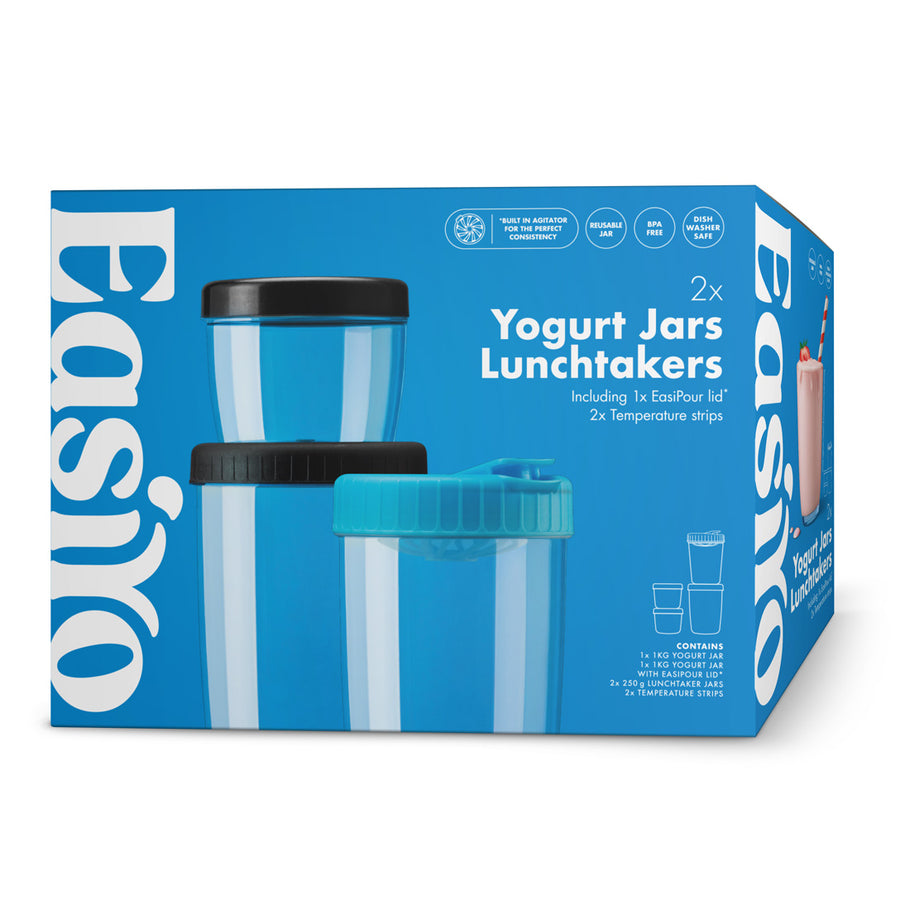 1 xJar 1 xEasiPour Jar & 2 Lunchtaker Pack