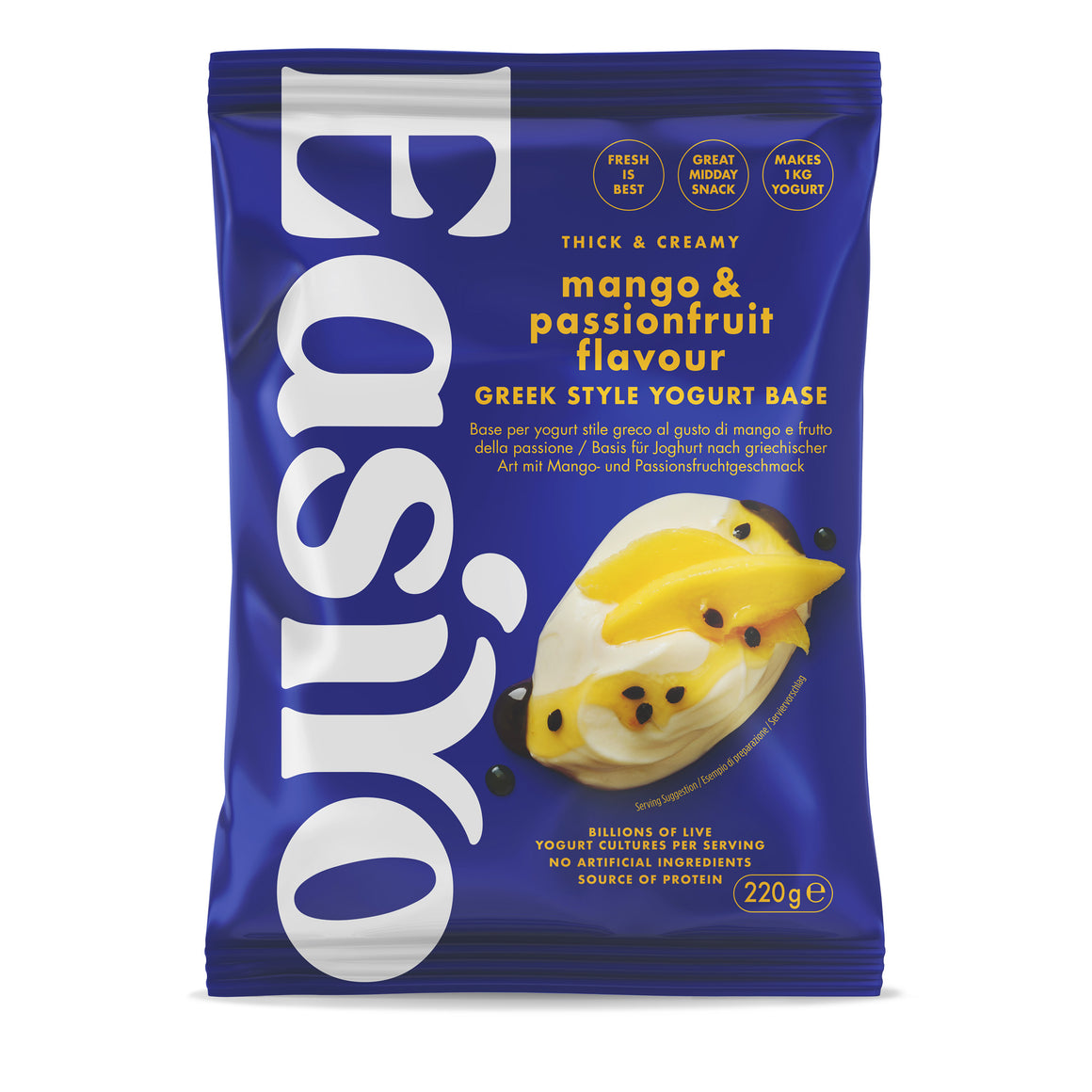 Greek Style Mango and Passionfruit