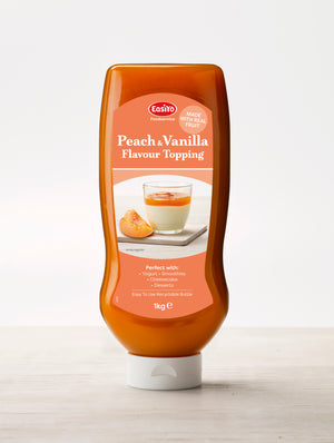 Peach & Vanilla Fruit Topping